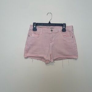 Old Navy Light Pink Boyfriend Denim Shorts Size 6